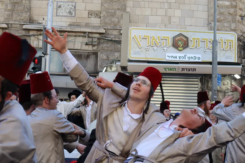 Purim Celebrations in Mea Shearim
